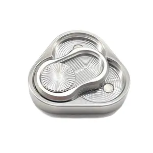 Triangle Rotation Push Slider Fidget Stress And Anxiety Relief ADHD Magnetic Decompression Toy Adults Children EDC Gadgets