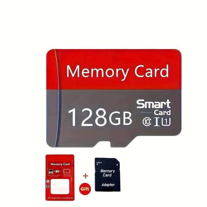 Micro SD Card-4K HD Storage for Tablet, Camera, Phone, Gaming-Durable Flash Card, Micro SD Card with Adapter, Car Computer Compatibility, 256GB/128GB/