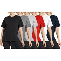 (Crew Neck)Black-Charcoal-Grey-Red-White-Navy