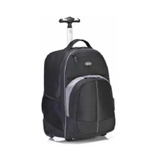 Targus TSB750US 16-in Compact Rolling Travel Backpack, Functional School Luggage for Campus Life, Backpacks for School