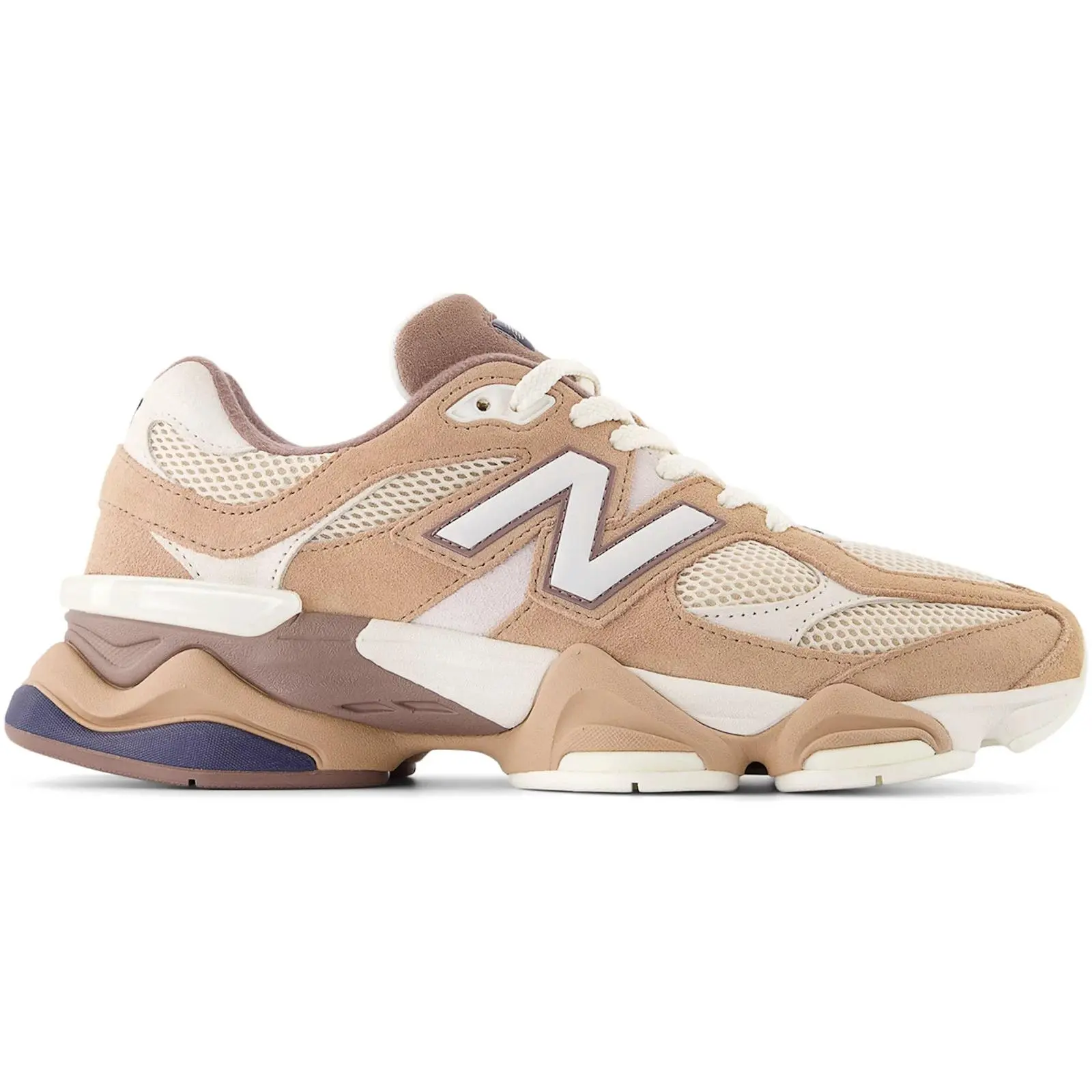 New Balance 9060 Earth Shadow Flat Taupe Sneakers / Men’s Casual Lifestyle Shoes / Low-Top Lace-Up Footwear / Chunky Retro-Inspired Design / Cushioned Everyday Comfort / Earth Shadow and Flat Taupe Colorway / Durable Rubber Outsole / Modern