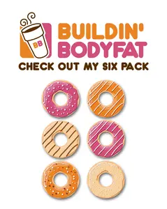 Buildin’ Bodyfat T-Shirt Men | Funny Gym Tee for Fitness & Food Lovers