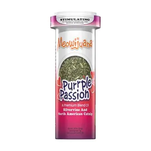Purrple Passion - Silvervine & Premium Catnip Blend
