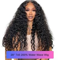 28'' 7x5 200% Water Wave Wig