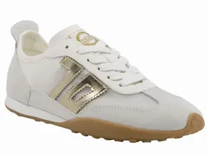 Back 70: PARIS N26 in WHITE GOLD Sneakers