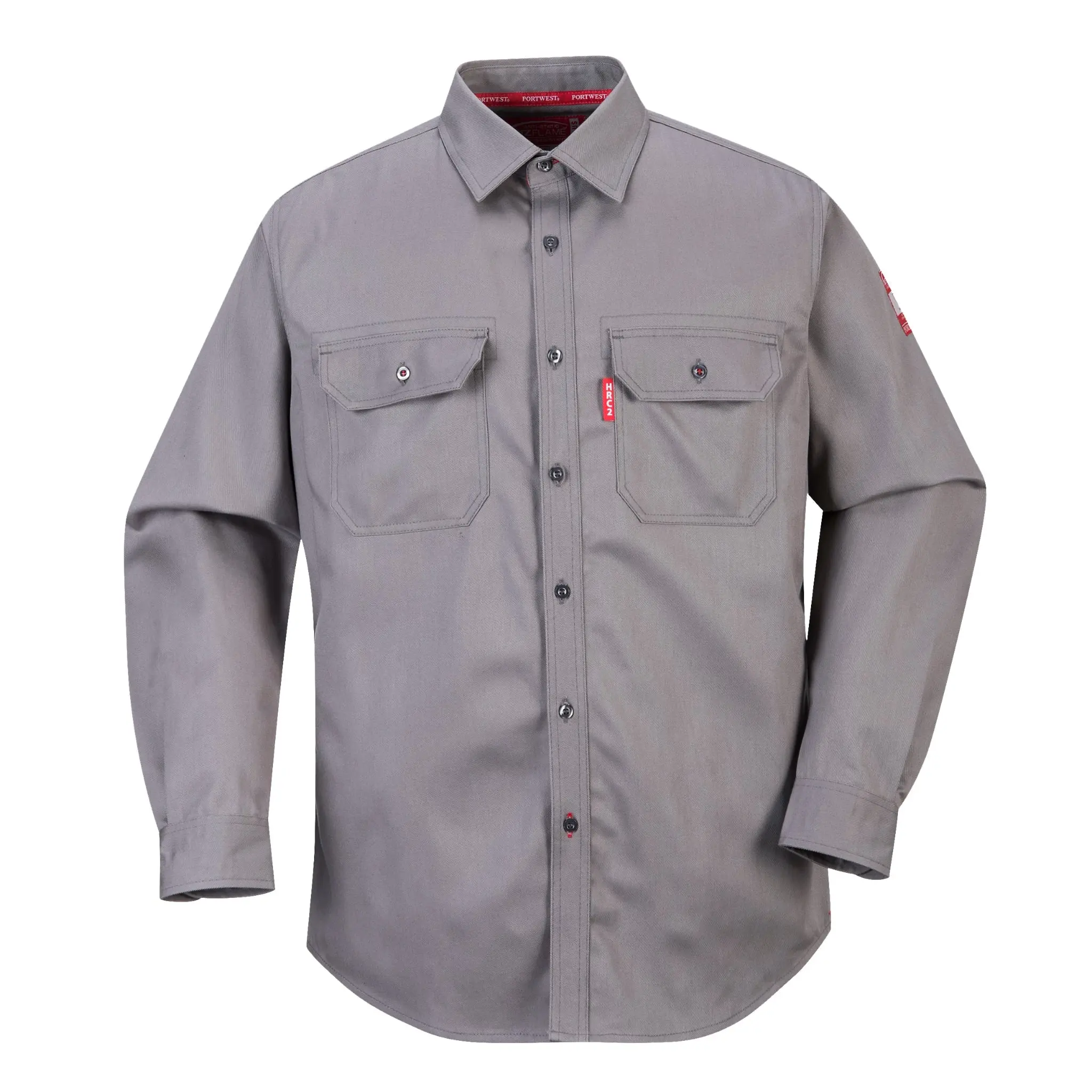 PORTWEST® Bizflame Flame Resistant Collared Work Shirt - Button Up - ARC 2 - FR89