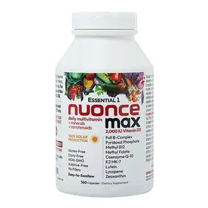 Andrew Lessman Essential-1 NUONCE MAX with Vitamin D3-2000 - 360 Capsules