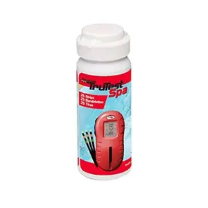 212 MAIN Hach Company Spa Test Strips Refill Pack, Water Quality Tester, 25-Strip Aquatic Fitness Water Testing Accessory