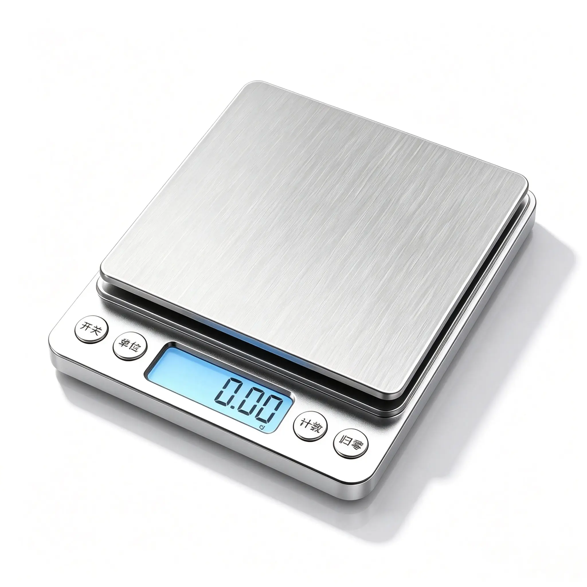 Digital Pocket Scale 500g/0.01g High Precision, Stainless Steel Kitchen & Jewelry Scale with LCD Backlight, Tare, PCS Counting, Portable Food Scale for Baking & Cooking luggage weight travel outdoor weighing tool packaging business small accessory