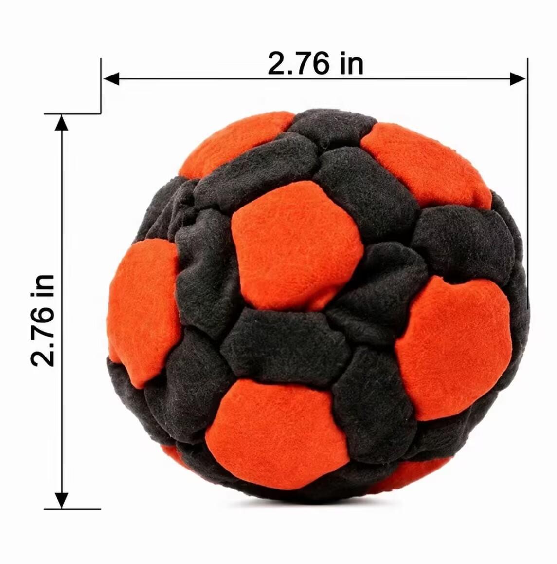 6 Pack 2.75 Inch Plush Footbags Soft Fleece Hacky Sack Balls for Kids & Adults Y2K Nostalgia Juggling Toy Outdoor Summer Camp Game Coordination Training Party Favors Colorful Skill Play Set