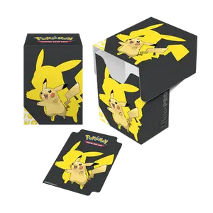 Ultra Pro Pikachu Deck Box for Pokemon Cards trading card case trading card accessory card sleeve trading card