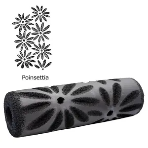 ToolPro Poinsettia Foam Texture Roller Cover