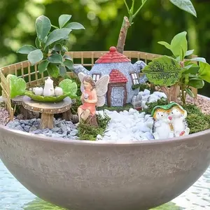 Tea Party Fairy Garden Kit-11 Piece
