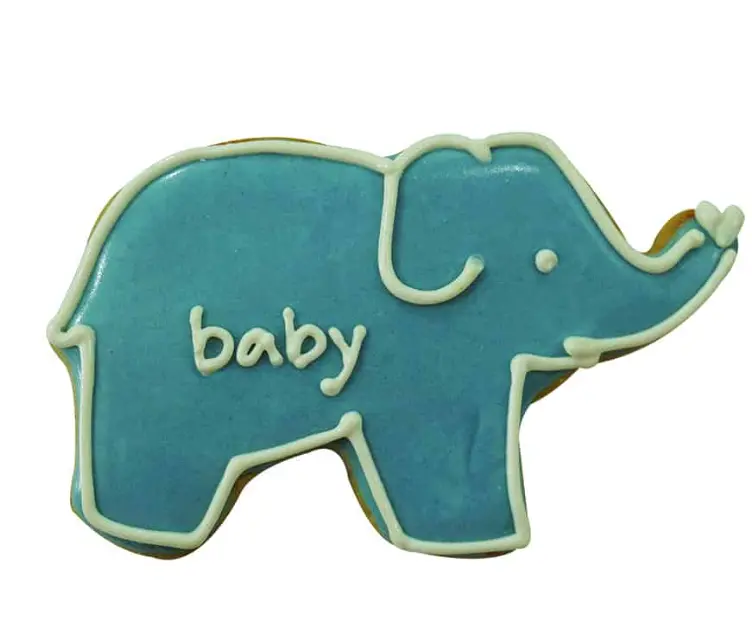 Elephant Cookie Cutter 3.5