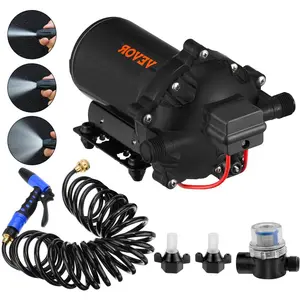 VEVOR Washdown Deck Wash Pump Kit 12v 20 Lpm 70 Psi Caravan Rv Boat Marine
