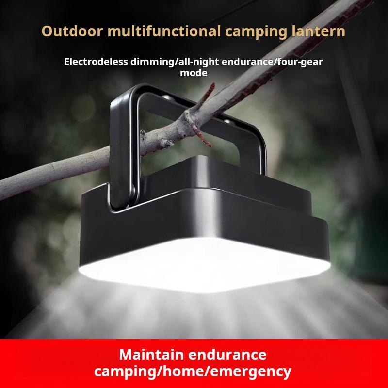Outdoor camping exploration lighting-Mini Solar Rechargeable Multifunctional Searchlight, Outdoor Portable LED Floodlight With Magnetic Suction, High Lumen Flashlight, USB Rechargeable Portable Emergency Light, Suitable For Camping, Night Market,