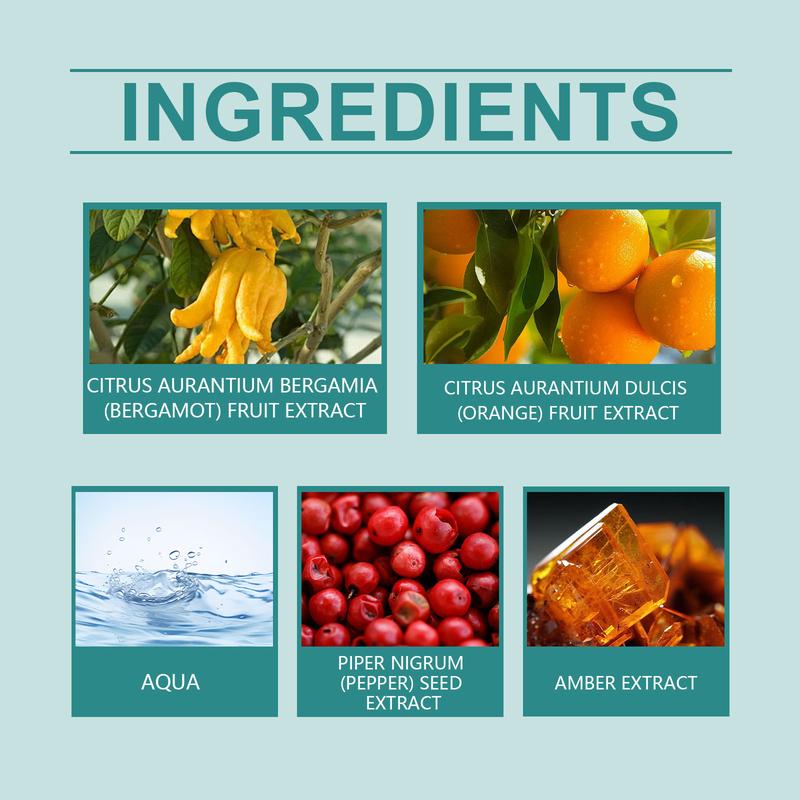 Roxelis Cupid's Blue Elixir Cologne – Spiced Citrus & Amber Euphoria 50ml pheromone-infused cologne