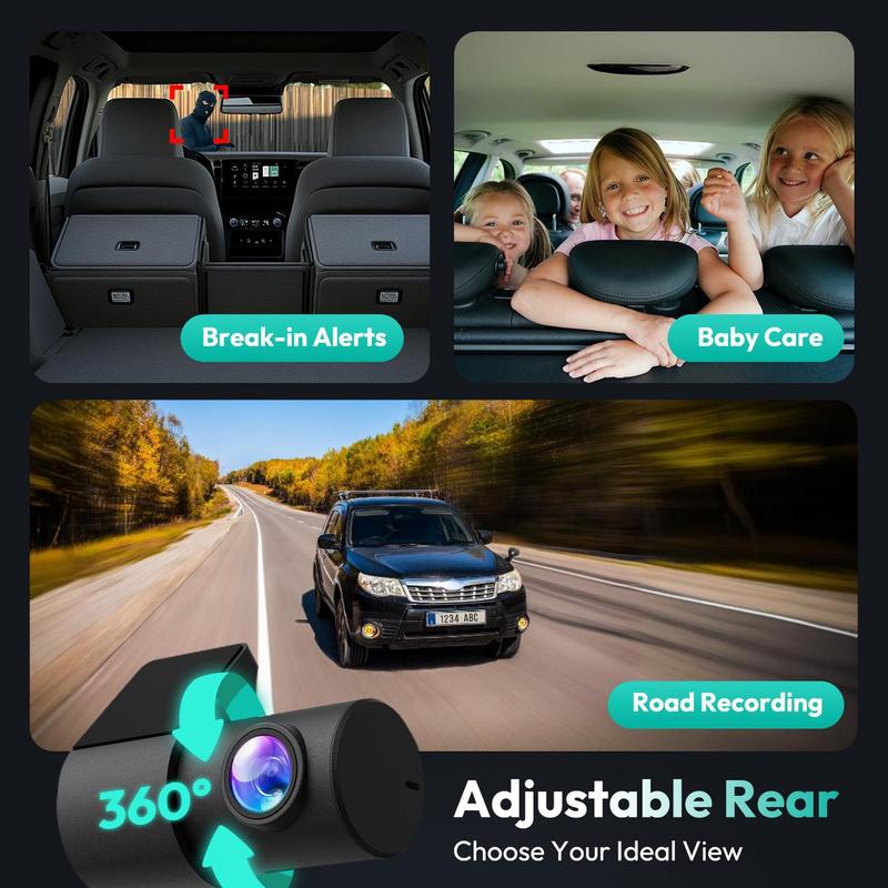 Botslab 4K Dash Cam Front and Rear 170° Ultra Wide Dashcam with ADAS Night Vision 24/7 Parking Mode IMX415 Sensor WDR 5G/2.4G WiFi Built-in GPS Loop Recording Dashboard Camera Recorder Free 64GB SD Card Botslab 4K Dash Cam Front and Rear 170° Ultra Wide Dashcam with ADAS Night Vision 24/7 Parking Mode IMX415 Sensor WDR 5G/2.4G WiFi Built-in GPS Loop Recording Dashboard Camera Recorder Free 64GB SD Card