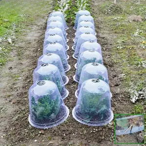 Reusable Plant Protectors - Bird and Snail Proof, Ideal for Vegetables, Seedlings, and Low-growing Plants, Perfect for Farms, Gardens, and Yards