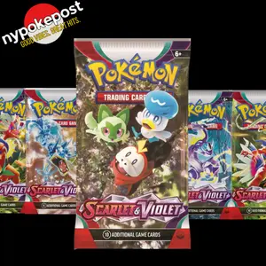 Scarlet Violet Base Set Booster Pack - SV01 - 10 cards - English - Pokemon Trading Card Game TCG