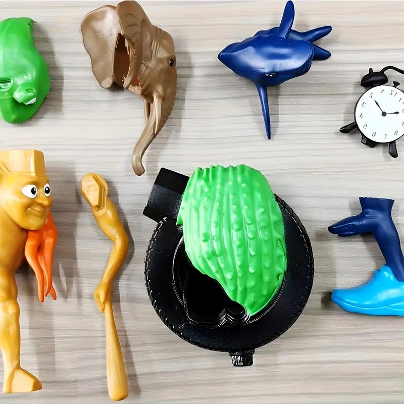 Italian Brainrot Themed Character Action Figure Statue Set Tung Tung Tung Sahur tralalero tralala Upgraded Fusion Edition Decorative Sculptures Desktop Decoration Halloween Christmas Birthday Gifts Ornaments