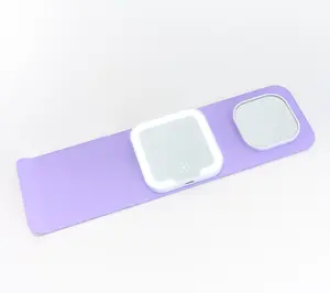 Fancii Emma Mini Tri-Fold_Pocket Lighted 1x5x Mirror