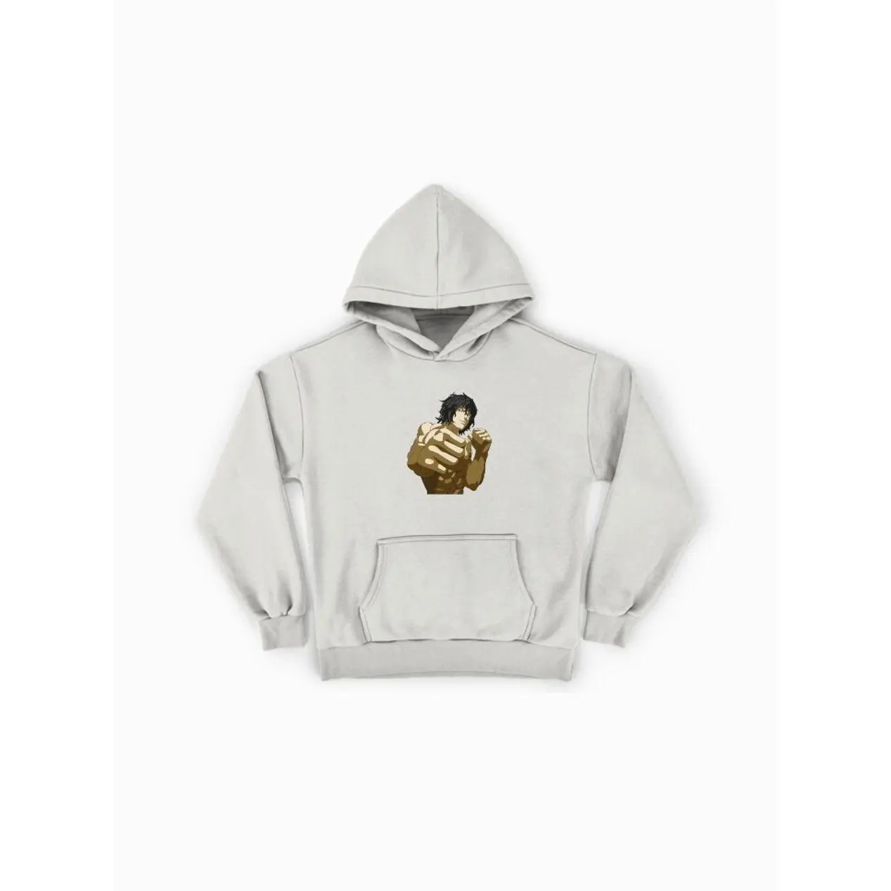 Anime Crunchyroll Clothing Tokita Ohma | Kengan Ashura Premium Oversized Hoodie Anime Fan Apparel