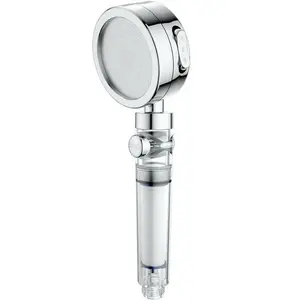 SimPure Filtered Shower Head with Handheld, High Pressure Water Flow and 3 Modes Shower Head with Filter, Bathroom Shower Head Water Softener