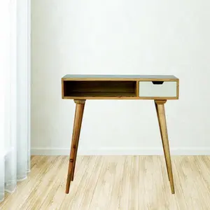 Writing Desk with Hand Painted Drawer