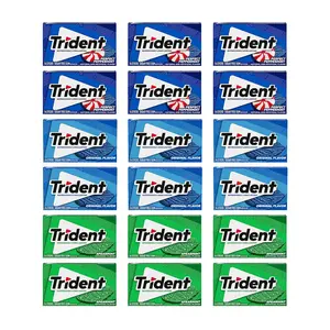 Trident Sugar-Free Gum Variety Pack - 3 refreshing flavors, 252 pieces!