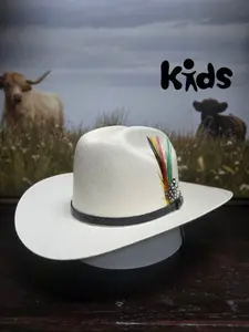 Stone Vaquerito/a Chaparral Lona Western Hat