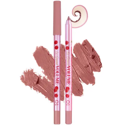 Vivienne Sabó Gel Lipliner Le Grand Volume Sharpenable, Smudge-Proof Lip Liner & All-Over Lip Color, Creamy Precision Formula, Comfortable Wear