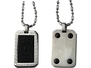 Emf Protection Cosmic Energy Protection Necklace,Stainless Steel EMF Blocker Necklace