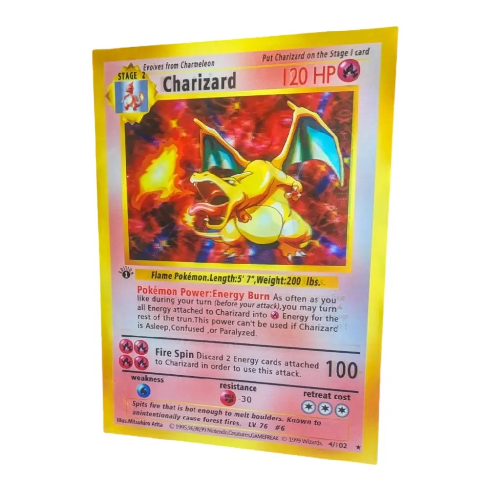 Pokemon Charizard, Blastoise & Venusaur Base set cards (3in1) 3D  holographic lenticular poster - TikTok Shop
