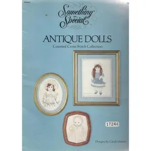 USED-Something Special Antique Dolls Counted Cross Stitch Collection by Candi Martin (Paperback)