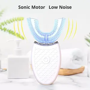 U-Shaped Sonic Electric Toothbrush, Powerful Cleaning, Rechargeable Design, Ideal for Daily Oral Care, Enhances Brushing Efficiency