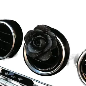 Starry Sky Rose Flower Butterfly Car Air Freshener Vent Decoration Car Fragrance Perfume Diffuser Stone Vent Clip, Car Scent, Cars Accessories