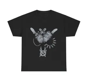 Ken Carson  y2k T-shirt  Opium y2k  A Great Chaos  Black t-shirt  More Chaos short sleeve  t-shirt  opium  Tops Underwear Crewneck Menswear Graphic Clothing Fitted Medium Tshirt y2k streetwear