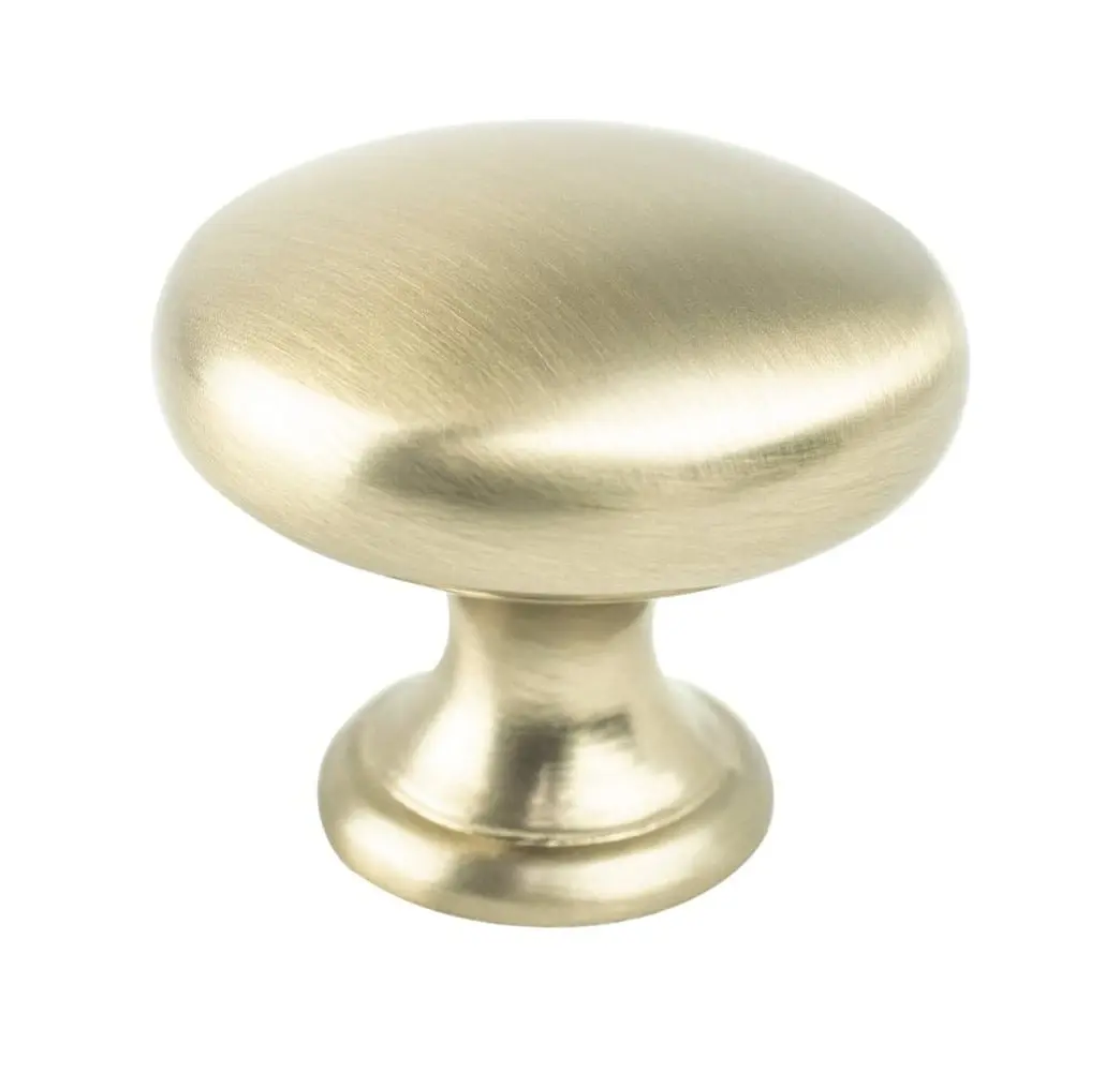 Berenson 9126-40CZ-P Contemporary Advantage Four Champagne Wide Round Knob