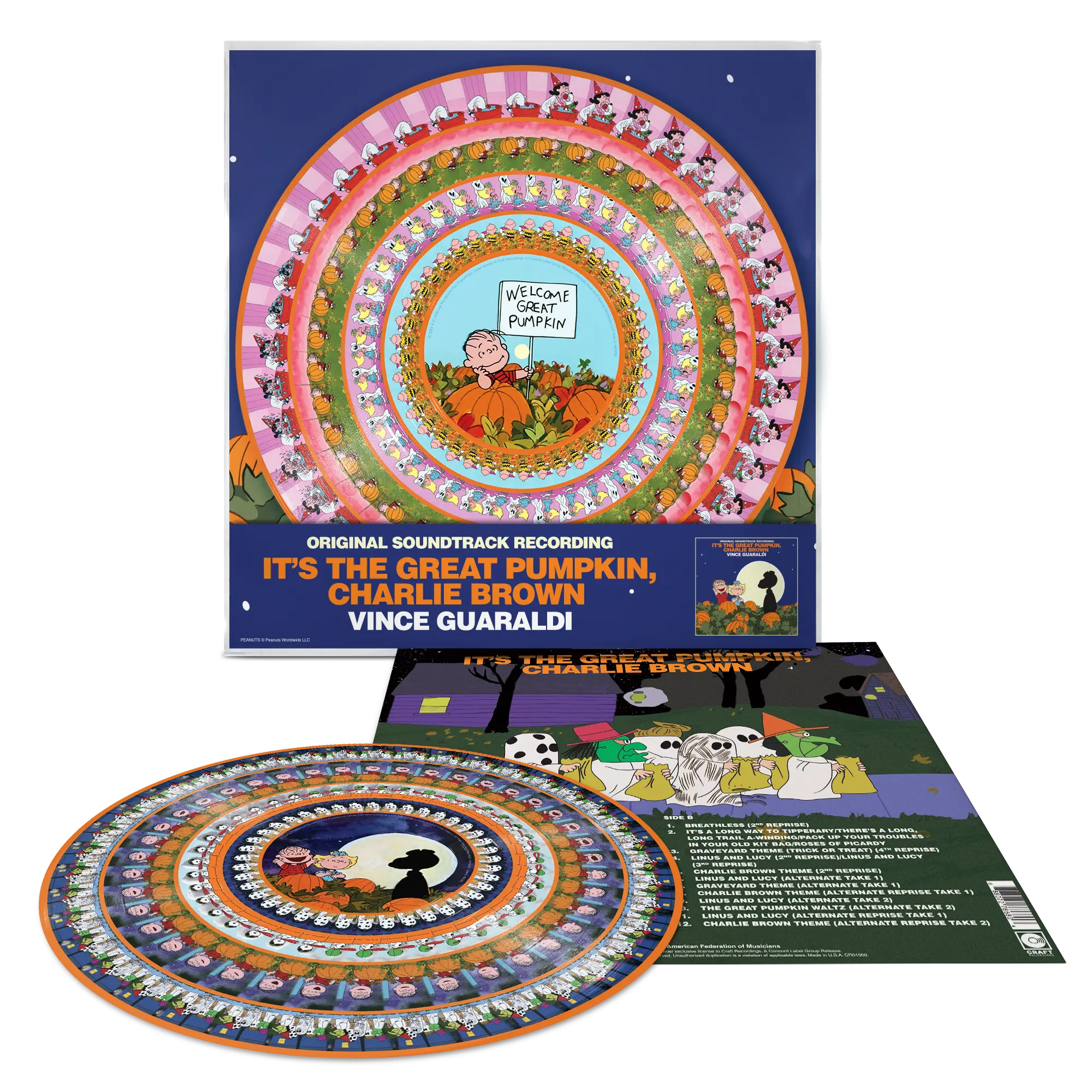 It’s The Great Pumpkin, Charlie Brown (Zoetrope Picture Disc LP)
