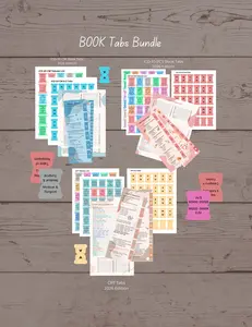 ICD-10-CM, ICD-10-PCS & CPT Book Tabs Bundle