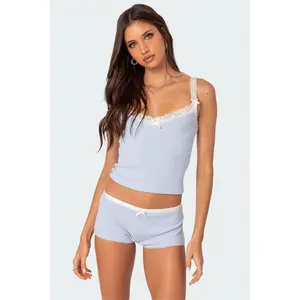 Mariana Pointelle Tank Top