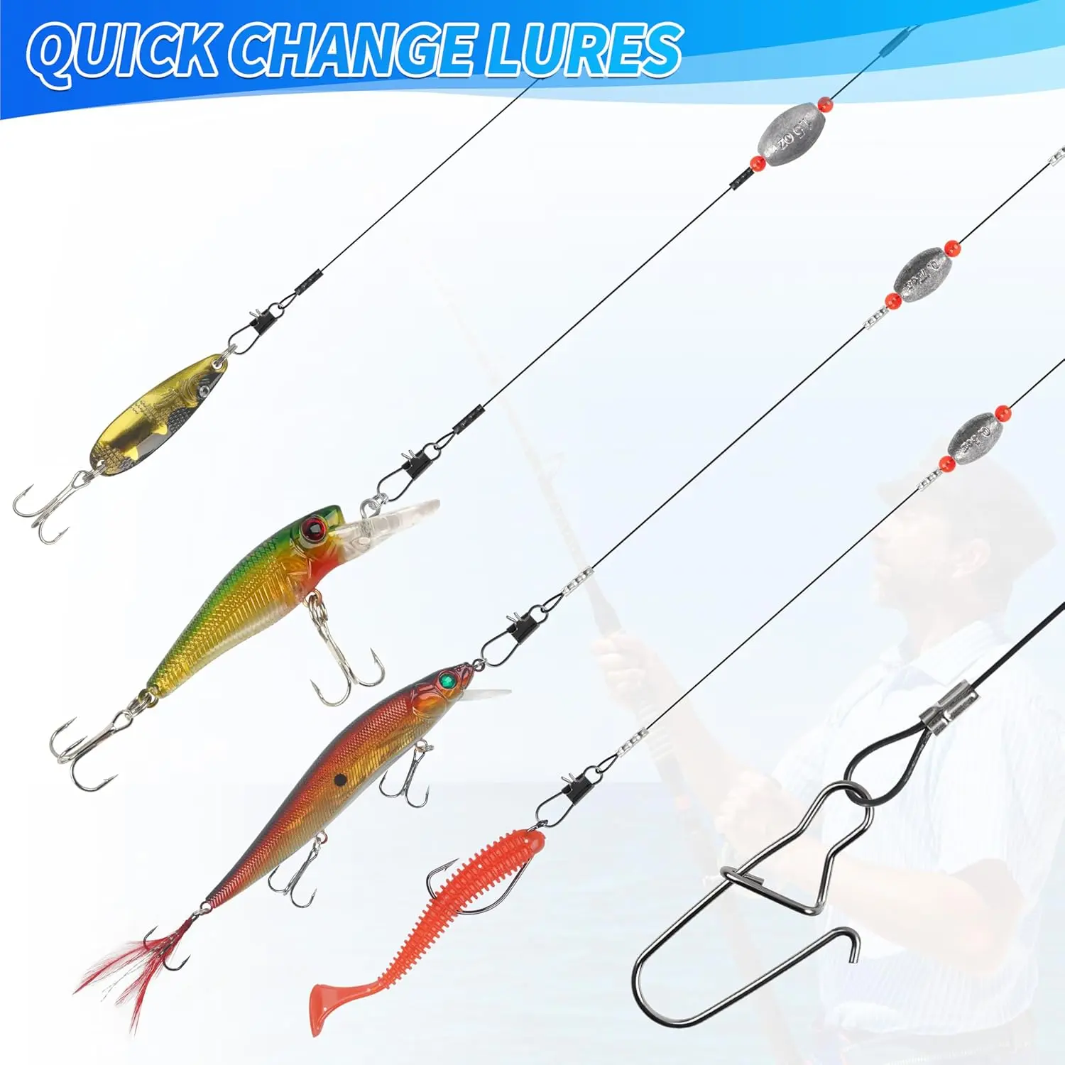 beach fishing hook setup Saltwater Tackle Kit,160pcs Surf Fishing Gear Set Saltwater Lures Bucktail Jigs Fishing Bait Rigs Pyramid Sinkers Leaders Hooks Swivels Ocean Fishing Accessories with Tackle Box : Sports & Perch Surf Fishing Hook Setup