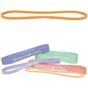 Serious Steel Fitness 12 inch Resistance Band - Deadlift & Hip Band for Glute Activation & Dynamic Warm Up