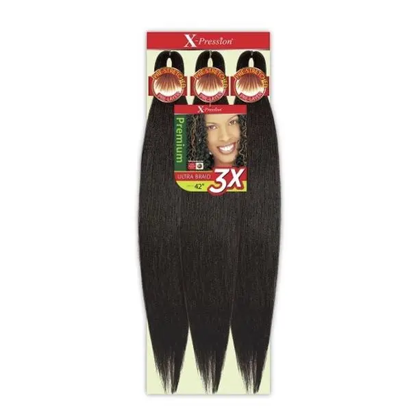 Outre Braids X-Pression Kanekalon 3X Pre Stretched Braid 42" (1 Pack)
