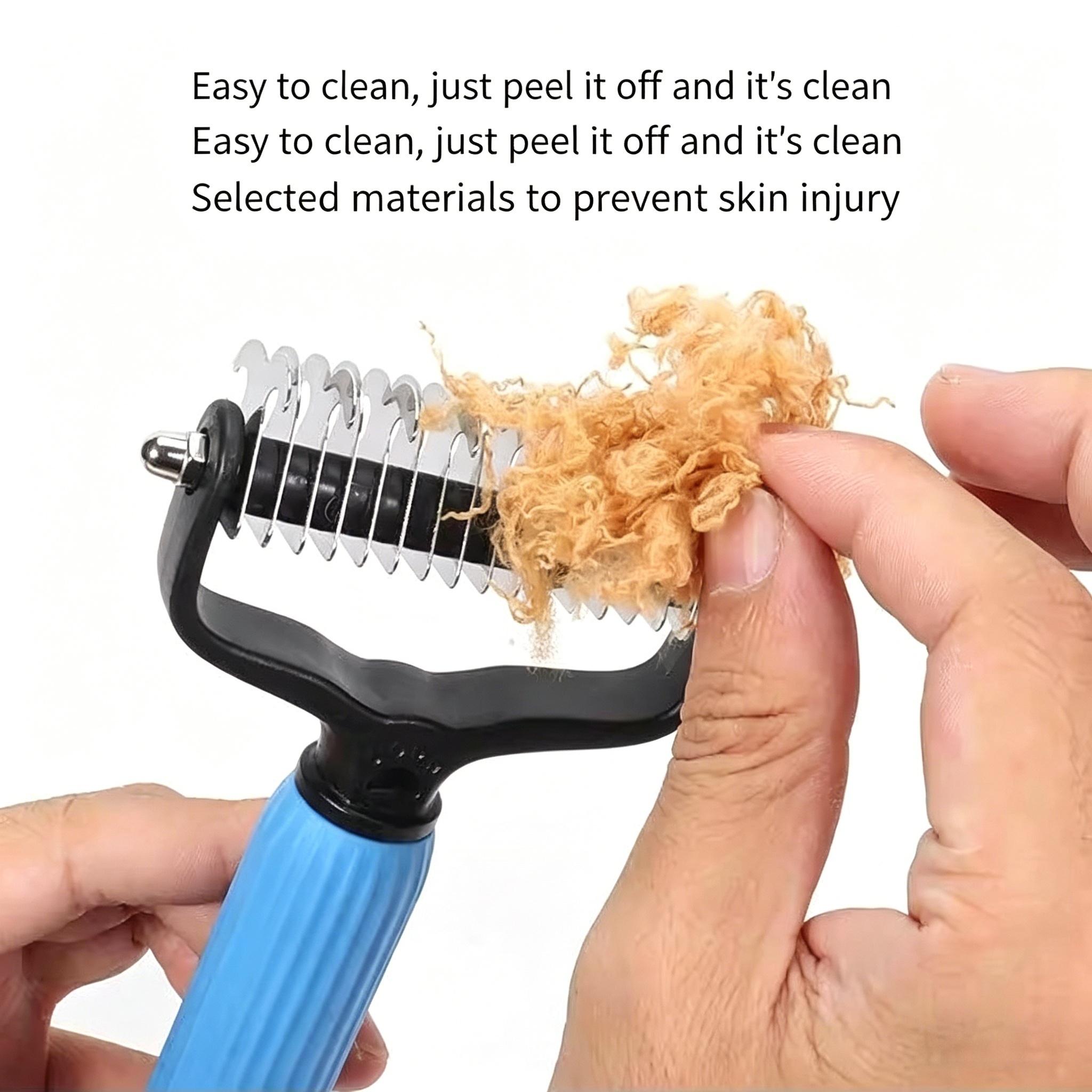 Illustration of Tips For Tangles In Double Coated Dogs