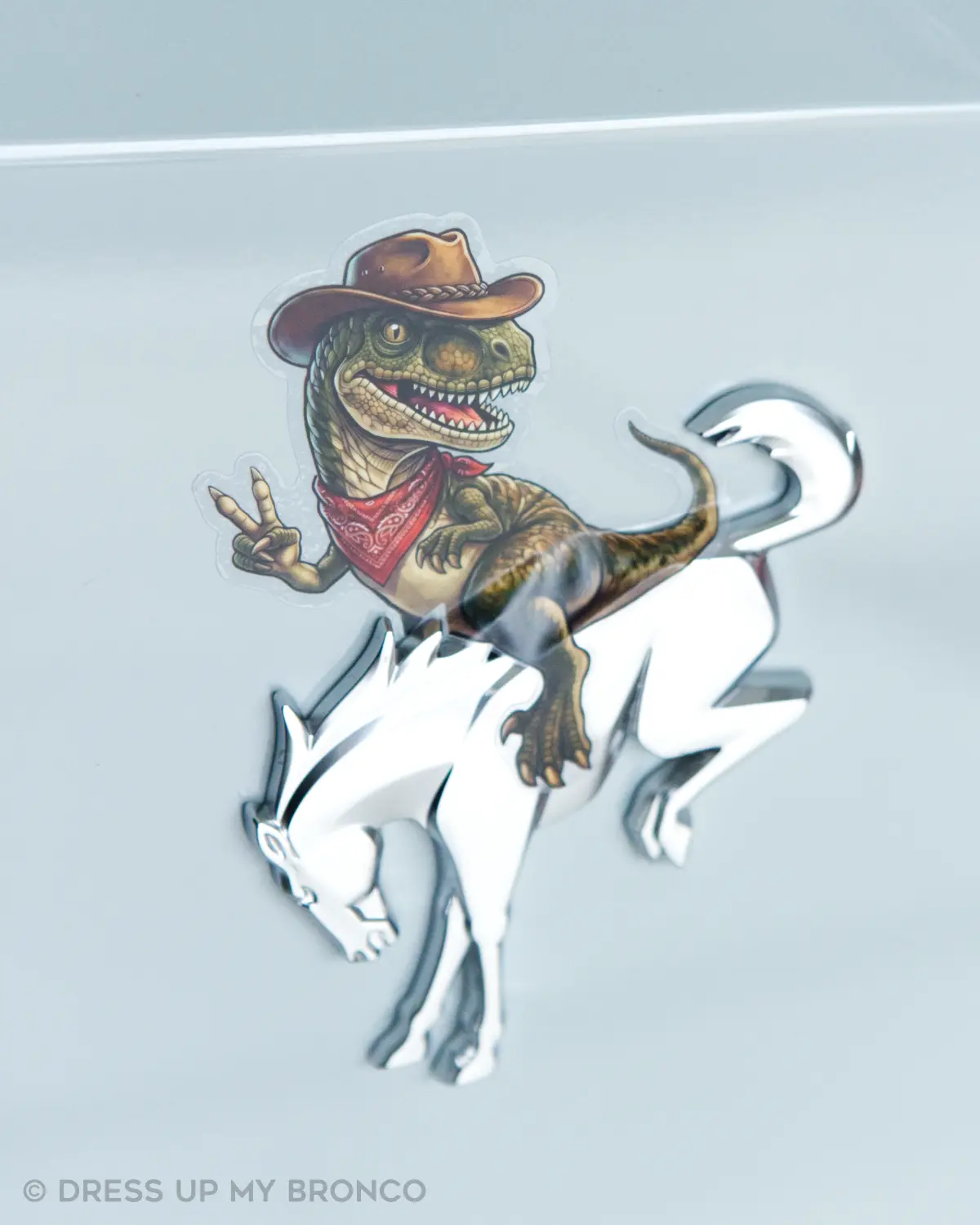 Raptor Mode — Bronco Rear Emblem Decal