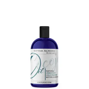 Bitter Almond Oil oz - 100% Pure All Natural Bulk Carrier for Body Skin Face Hair Nails