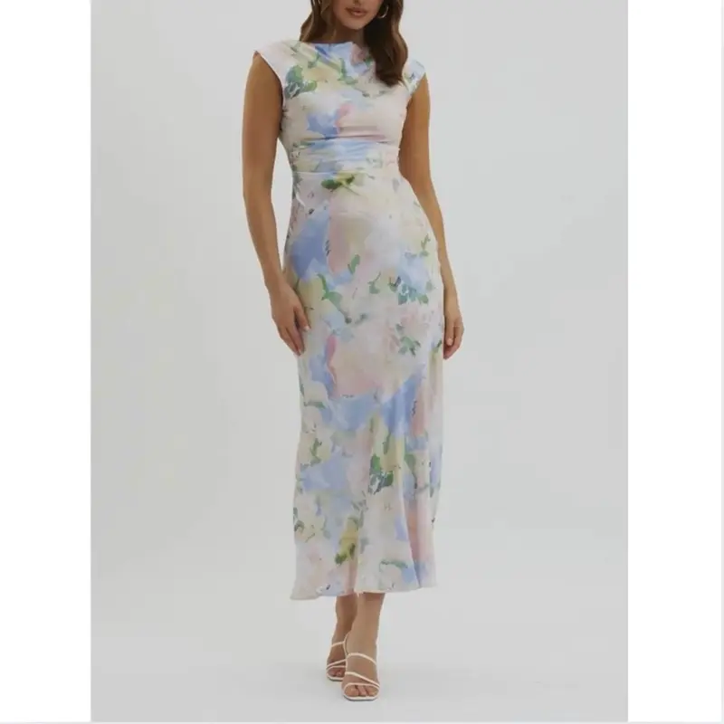 Faye Pastel Maxi Dress | Large - TikTok Shop Faye Pastel Maxi Dress | Large - TikTok Shop