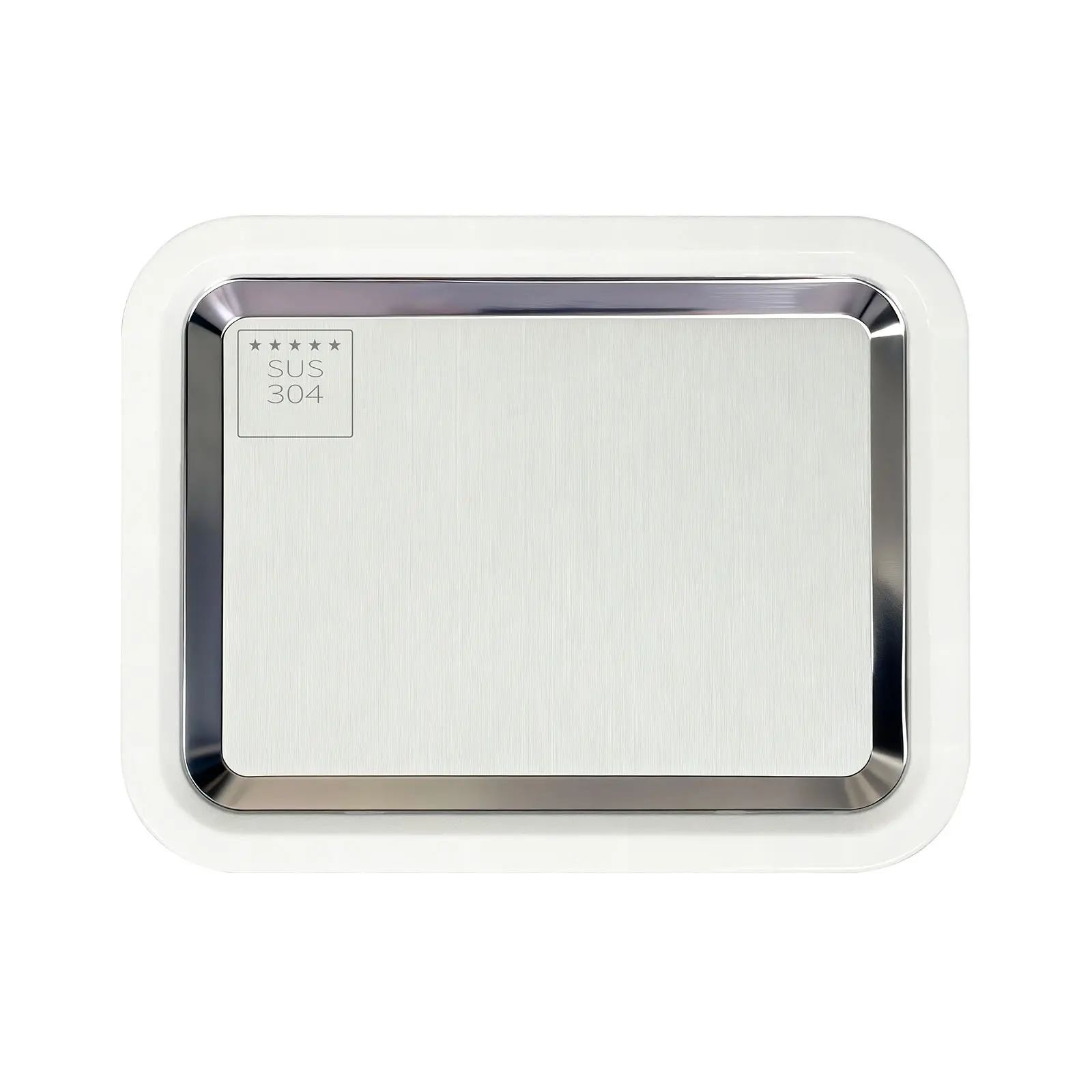 White (with double scraper)